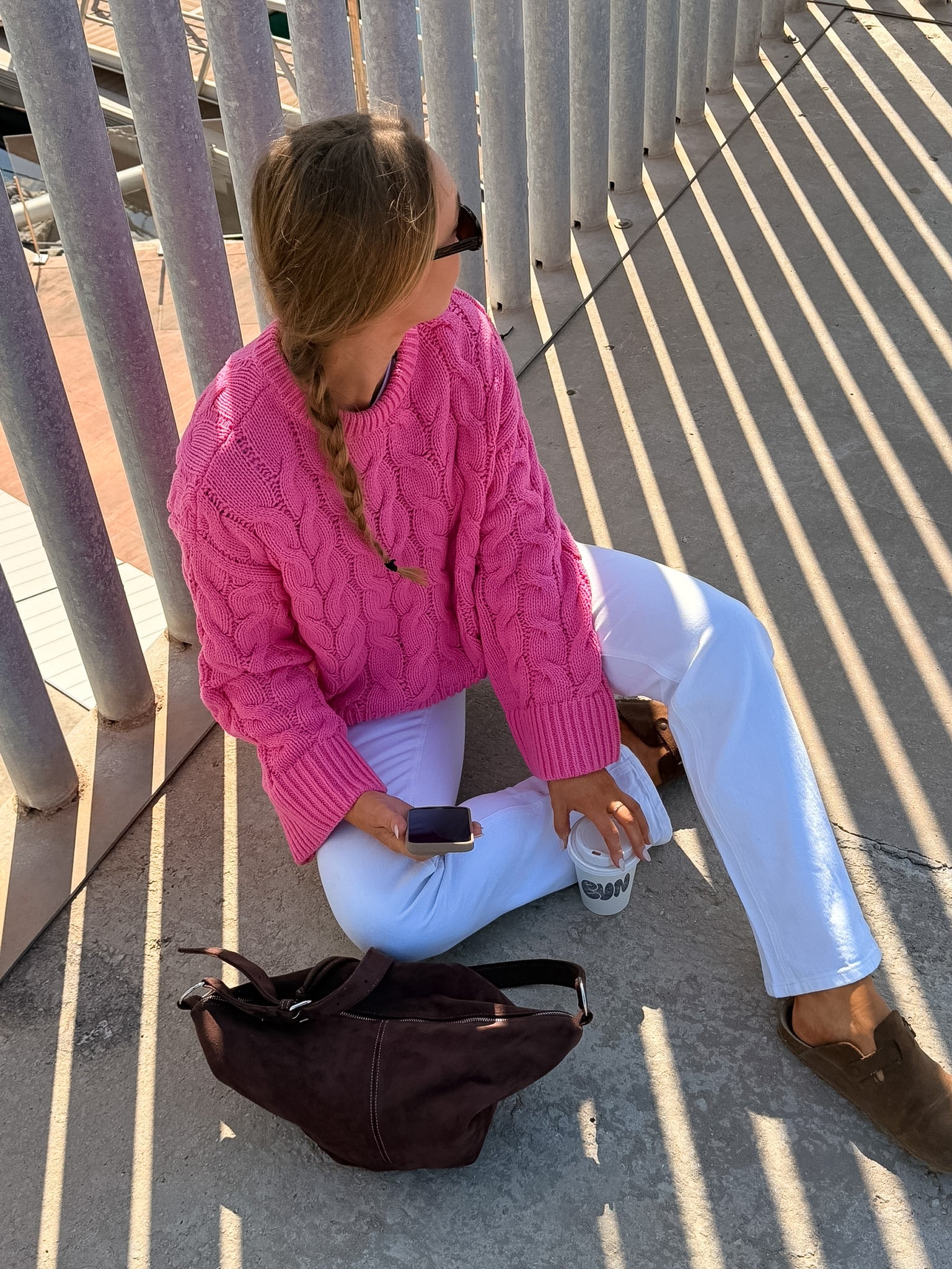 VMSVEA THEA PULLOVER - Pink Cosmos